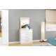 Lynx 4 Drawer Chest (5 Colours)