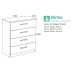 Lynx 5 Drawer Chest (5 Colours)
