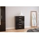 Lynx 5 Drawer Chest (5 Colours)