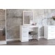 Lynx Dressing Table (Grey & White)