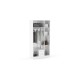 Lynx 3 Door Combi Wardrobe with Mirror (5 Colours)