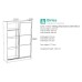 Lynx Sliding Wardrobe with Mirror (5 Colours) 