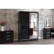 Lynx Sliding Wardrobe with Mirror (5 Colours) 