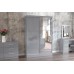 Lynx Sliding Wardrobe with Mirror (5 Colours) 