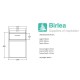 Urban 1 Drawer Narrow Bedside