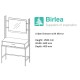 Urban Dressing Table with Mirror 