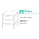 Urban 2 Drawer Bedside 