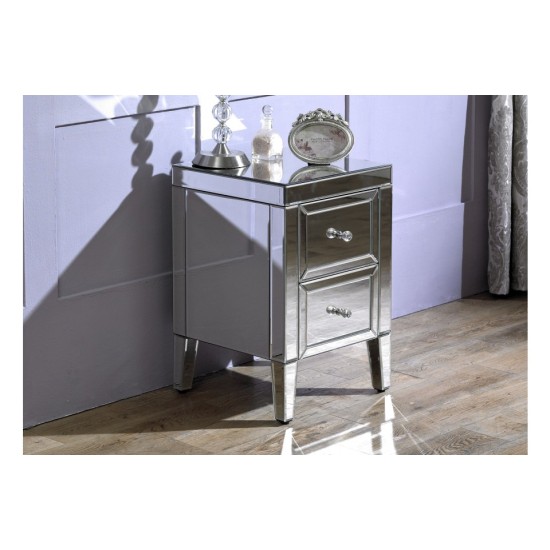 Valencia 2 Drawer Bedside (Assembled)