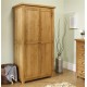 Woburn Oak 2 Door Wardrobe 