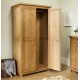Woburn Oak 2 Door Wardrobe 