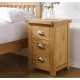 Woburn Oak Large Bedside (Assembled) 