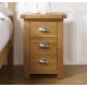 Woburn Oak Large Bedside (Assembled) 
