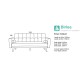 Ethan Large Sofabed (Grey)