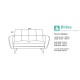 Farrow Medium Sofabed (Grey) 