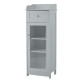 Alaska Glass Cabinet (White)