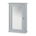Alaska Wall Mirrored Cabinet (White)