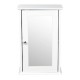Alaska Grey Wall Mirrored Cabinet (Grey)