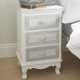 Brittany 3 Drawer Bedside [Assembled] 