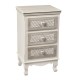 Brittany 3 Drawer Bedside [Assembled] 