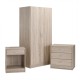 Delta Bedroom Set (Oak)