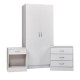 Delta Bedroom Set (White)
