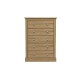 Devon 5 Drawer Chest (Oak)