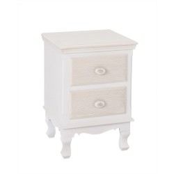 Juliette 2 Drawer Bedside Cabinet [Assembled] 