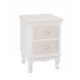 Juliette 2 Drawer Bedside Cabinet [Assembled] 
