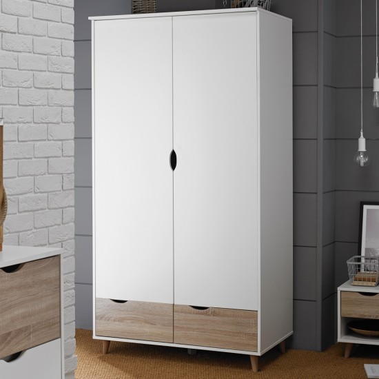 Stockholm 2 Door Wardrobe