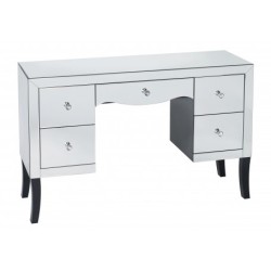 Valentina Mirrored Dressing Table (Assembled) 