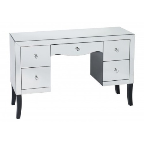 Valentina Mirrored Dressing Table (Assembled) 