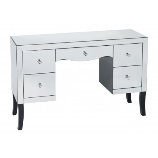 Valentina Mirrored Dressing Table (Assembled) 