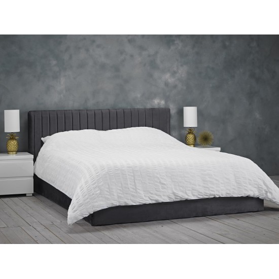 Berlin Ottoman Bed (Grey-Silver)