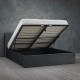 Berlin Ottoman Bed (Grey-Silver)