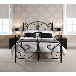 Florence Crystal Bed (Black)
