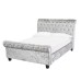 Isabella Sleigh Bed (Silver) 