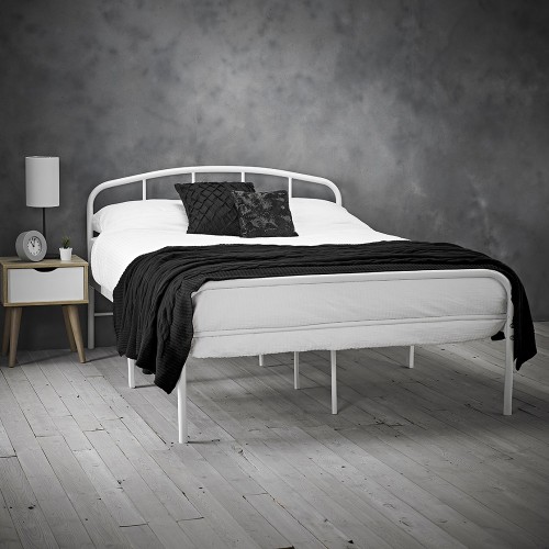 Milton Bed (White)