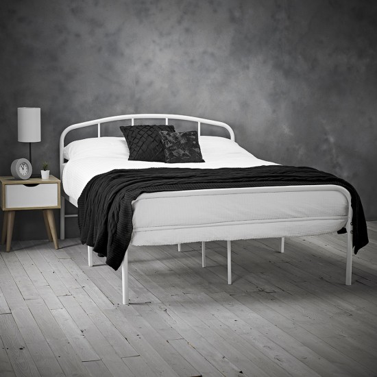 Milton Bed (White)